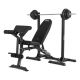 19. ZIPRO SUPERSET Adjustable Workout Bench Adjustable Backrest Adjustable Seat Gym, Home Black