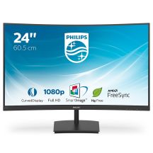Philips E Line 241E1SC/00 LED display 59.9 cm (23.6") 1920 x 1080 px Full HD Black