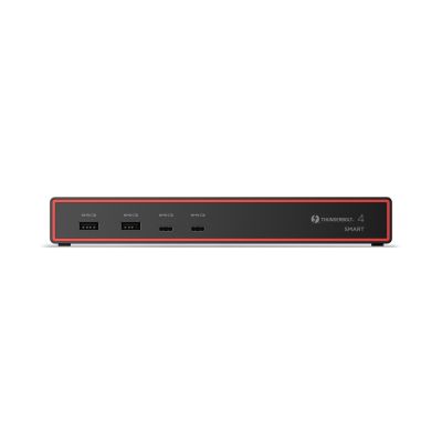 8. Lenovo ThinkPad USB4 5500 Smart Docking Station (with 135W Power Adapter) | DisplayPorts: 2 | HDMI Ports: 1 | 100W