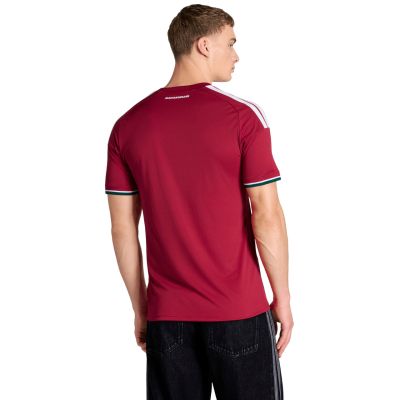 3. adidas Hungary 26 Home Jersey Official Burgundy JZ6975