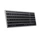 2. Satechi Slim X2 Bluetooth Backlit Keyboard – wireless keyboard with numeric keypad (Space Gray) US