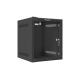 12. Lanberg WF10-2306-10B Single Section Cabinet (6U; 329mm / 280mm / 310mm; Wall Mounted; Glass; 10"; Black)