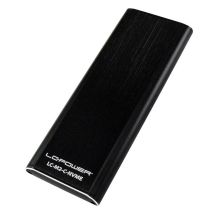 LC-Power LC-M2-C-NVME Hard Drive Enclosure SSD Case Black M.2