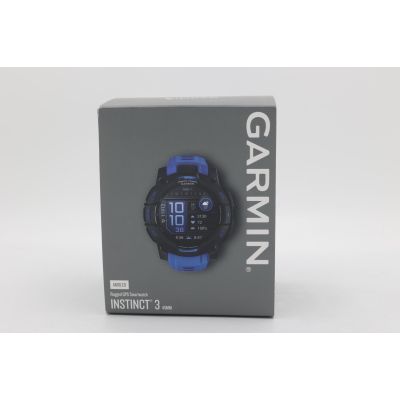 49. GARMIN Instinct 3 AMOLED 45mm Black/Bolt Blue smartwatch