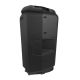 24. V-TONE OrionX 14 ACCU - Active speaker, black, rechargeable, Bluetooth, TWS, USB, AUX, FM, DSP, extendable handle, transport wheels, 135W RMS