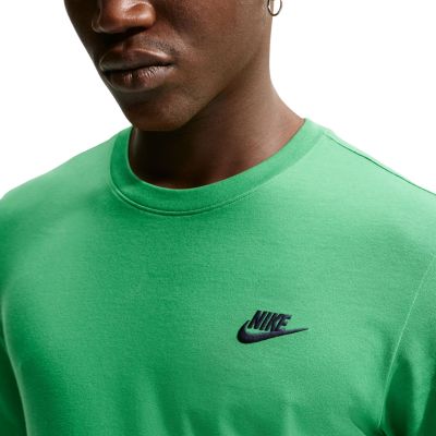 5. Nike Club Tee Men's T-Shirt Green AR4997 306