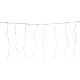 21. CHRISTMAS TREE LIGHTS LIGHT CURTAIN OUTSIDE/INSIDE 240 LED 600X60CM WITH REMOTE CONTROL WARM WHITE