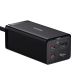 4. Baseus fast charger GaN5 Pro HUB HDMI 2 x USB-C / USB-A / HDMI 4K 30Hz 1.5m black + USB-C cable - USB-C 100W 40Gb/s (USB4) 1m (CCGP110201)