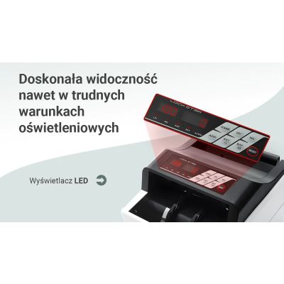 9. Extralink LockStar MG X-300 | Professional banknote counter | UV, IR