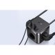 4. Baseus PowerCombo 3AC+2U+2C 30W EU Power Strip (1.5m; black)