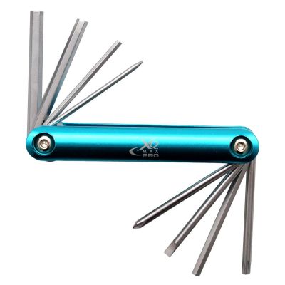 3. 8-IN-1 XQMAX PRO BLUE BIKE REPAIR TOOL KIT