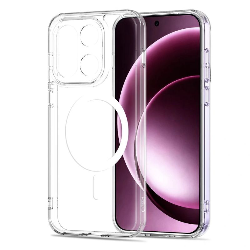 2. Tech-Protect Flexair Hybrid MagSafe Case for OnePlus 15 - Transparent