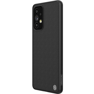 7. Nillkin Textured Case durable reinforced case with gel frame and nylon back for Samsung Galaxy A73 black
