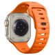2. Tech-Protect Silicone Line Strap for Apple Watch 44 / 45 / 46 / 49 mm - Orange
