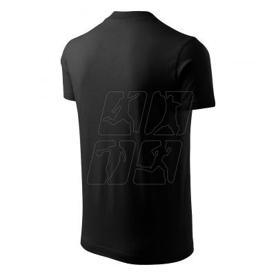 3. Malfini T-shirt V-neck M MLI-10201 black