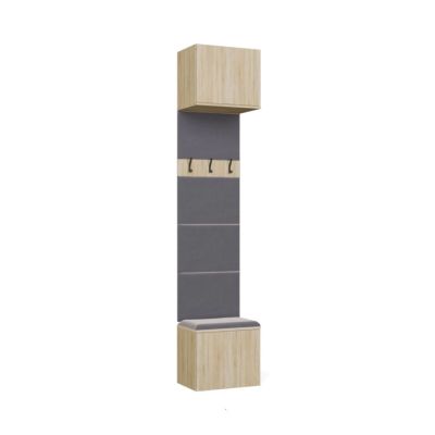 HAGA Coat Rack, 1 pc., Sonoma