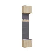 HAGA Coat Rack, 1 pc., Sonoma