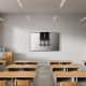 7. Accessories - bracket - top-bottom - for TV - interactive - plastic, stainless steel, aluminum - (55"-86") - wall mounting
