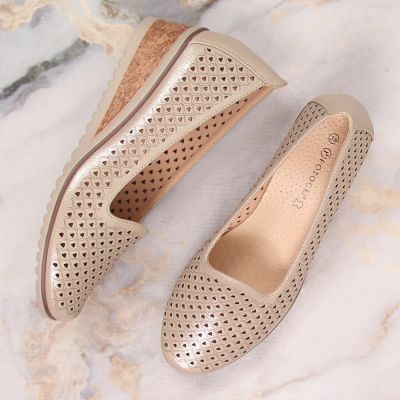 4. Potocki W SZ12018 WOL130B wedge shoes