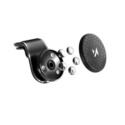 4. Wozinsky Magnetic Car Grille Mount 360 Black (WMH-03)