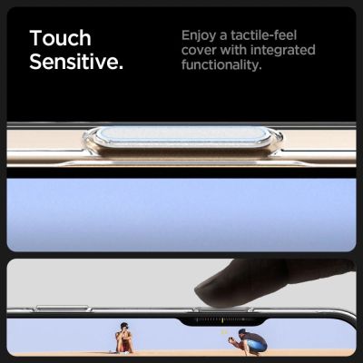 9. Spigen Thin Fit MagSafe Case for iPhone 16 Pro - Clear and White