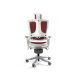 3. Wau 2 NW44 mesh office chair deepred/white