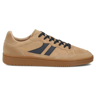 2. Men's leather shoes, beige sneakers, Filippo MP7794