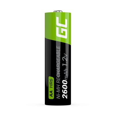 3. GREEN CELL BATTERIES 2X AA R6 2600MAH