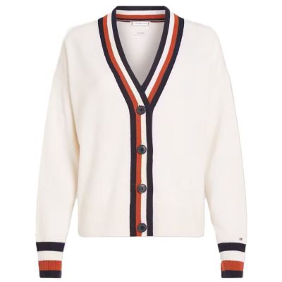 TOMMY HILFIGER WOMEN'S WOOL CARDIGAN