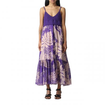 PINKO TOPAZIO STAMPA DRESS