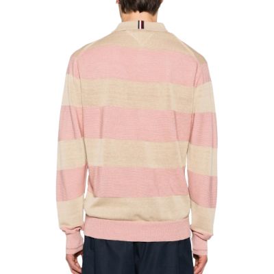 7. TOMMY HILFIGER MEN'S DC PREMIUM LINEN SWEATER