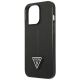 6. Guess Saffiano Triangle Logo case for iPhone 14 Pro Max - black
