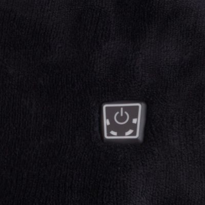 3. Glovii GA1B Heated Scarf as Body Protection for Winter Sports, Skiing, Snowboarding / Board Riding, Unisex, Polyester, Black
