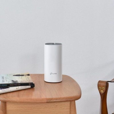 6. TP-Link Deco E4 (1-pack) Dual-band (2.4 GHz/5 GHz) Wi-Fi 5 (802.11ac) White, Gray Indoor
