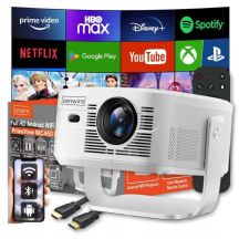 Mini Portable Projector Android 14 WiFi Zenwire PrimeView IMC460 Pro