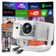 Mini Portable Projector Android 14 WiFi Zenwire PrimeView IMC460 Pro