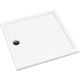 Square acrylic shower tray 80 cm