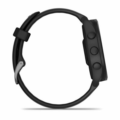 7. Garmin Forerunner 165 Music Watch, Black/Slate Gray