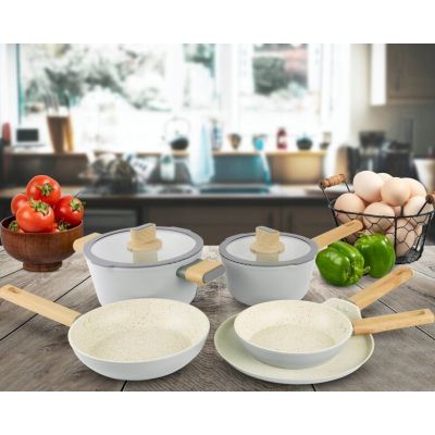 2. Westinghouse WCCS205307A aluminum cookware set, 7 pieces