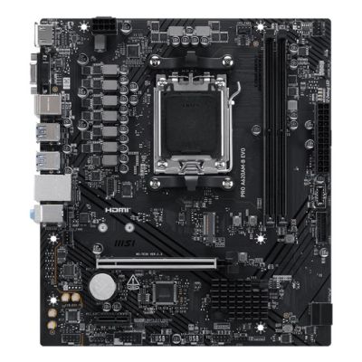 5. MSI PRO A620AM-B EVO motherboard