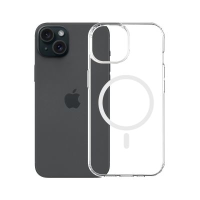 2. 3mk Armor Magcase for iPhone 15 Plus - Transparent