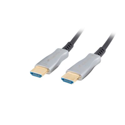 LANBERG HDMI CABLE LANBERG HDMI CABLE M/M V2.0 10M OPTICAL AOC BLACK CA-HDMI-20FB-0100-BK