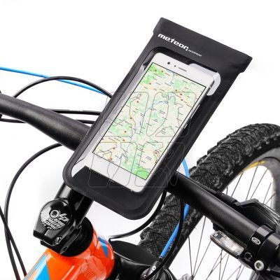 2. Waterproof bicycle case for the Meteor Crib 23795 phone