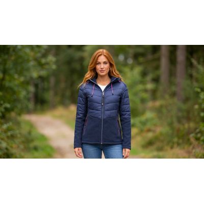 7. Women’s Fleece Jacket Geographical Norway TRENDY NAVY DB LADY 024 (WY7171F/GN-NAVY)