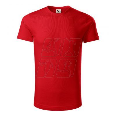 3. T-shirt Malfini Origin (GOTS) M MLI-17107 red