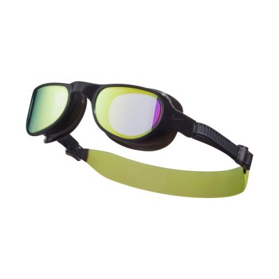 2. Nike Goggles Volt Black and Green NESSE125-737 OS