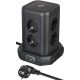 Brennenstuhl 1153560010 2 m power strip 8 x network sockets Indoor Black