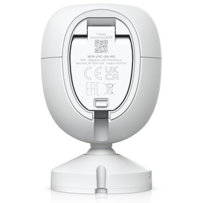 10. Ubiquti UniFi G6 Instant White camera (UVC-G6-INS-W) 8MP 3840 x 2160 (16:9) IPX5 IK04 7W