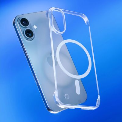 14. 3mk Just20g MagCase for iPhone 16 - transparent
