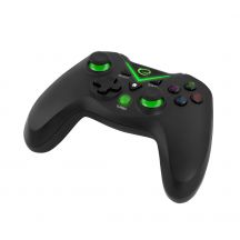 Esperanza EGG112K Wireless Gamepad (PC, PS3, Xbox One; black, green)
